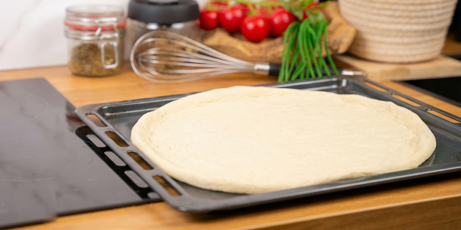 Préparez la base de la pizza Préparez la base de la pizza