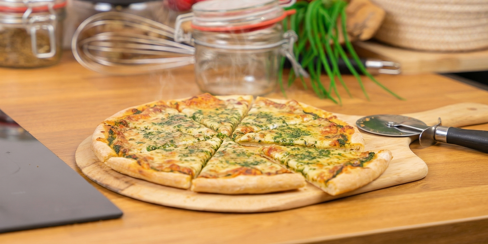 Faites cuire la pizza Faites cuire la pizza