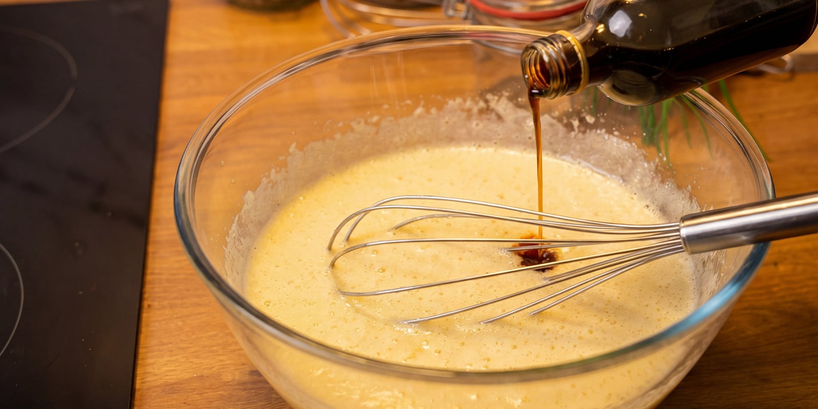 Mélanger œufs et sucre