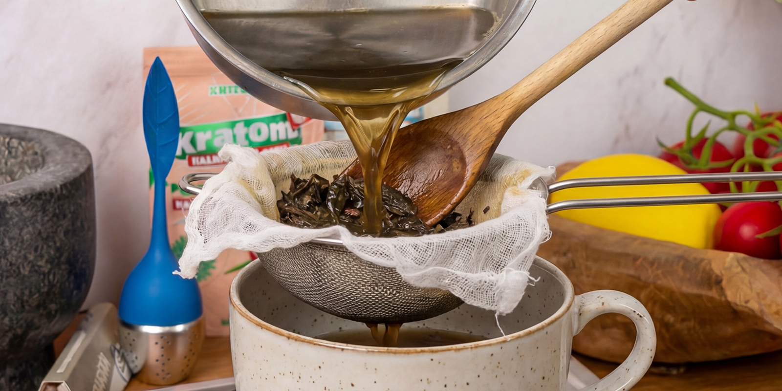 Filtrer le thé Filtrer le thé