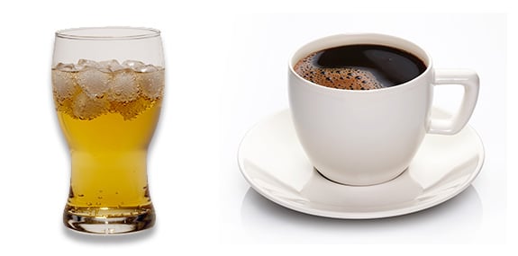 Guarana vs. Coffee Guarana vs. Coffee