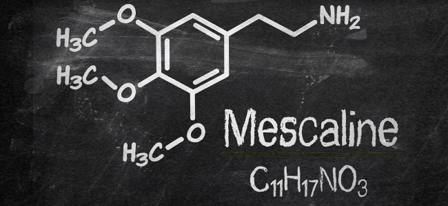 Molécule de méscaline Molécule de méscaline