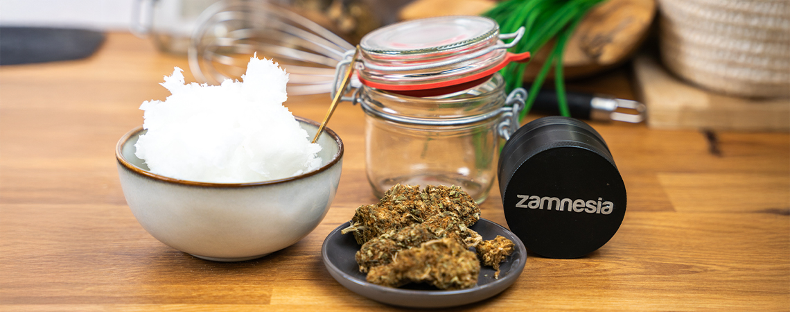 Cannabis et huile de coco