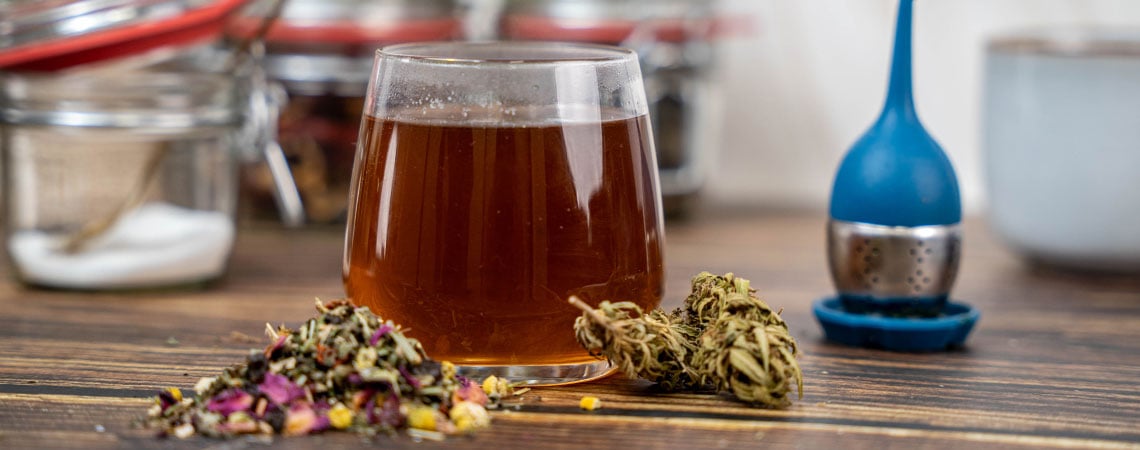 Comment préparer thé au cannabis
